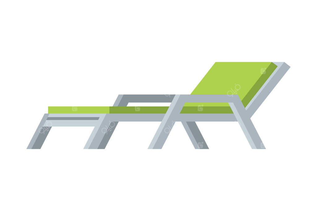 صندلی راحتی مدرن برای باغ یا ساحل - طراحی مدرن و راحت