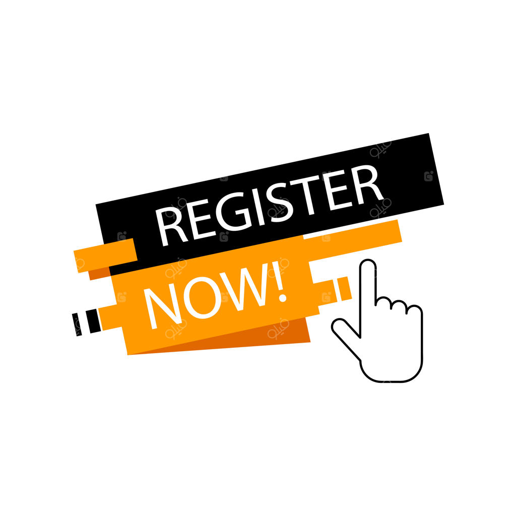 مجموعه حباب گفتگوی «ثبت نام کنید» شامل آیکون، برچسب، استیکر، لوگو، نشان و قالب طراحی بنر