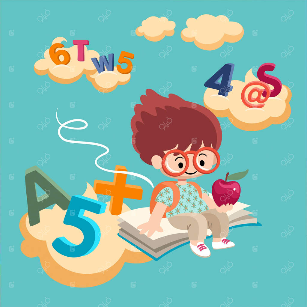 پس‌زمینه‌ ساده برای بازگشت به مدرسه