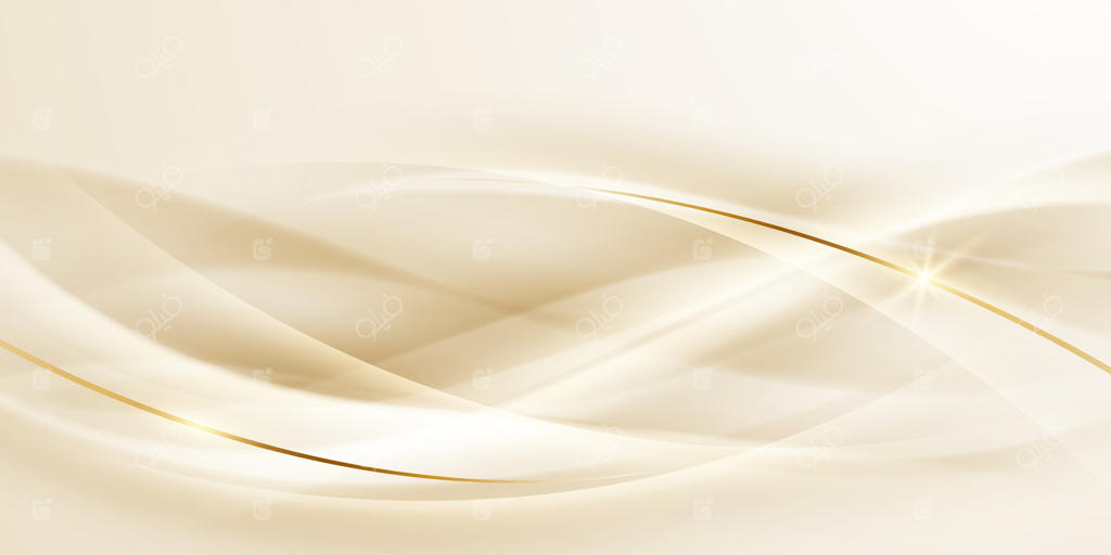 پس‌زمینه‌ای انتزاعی با خطوط و انحناهای طلایی