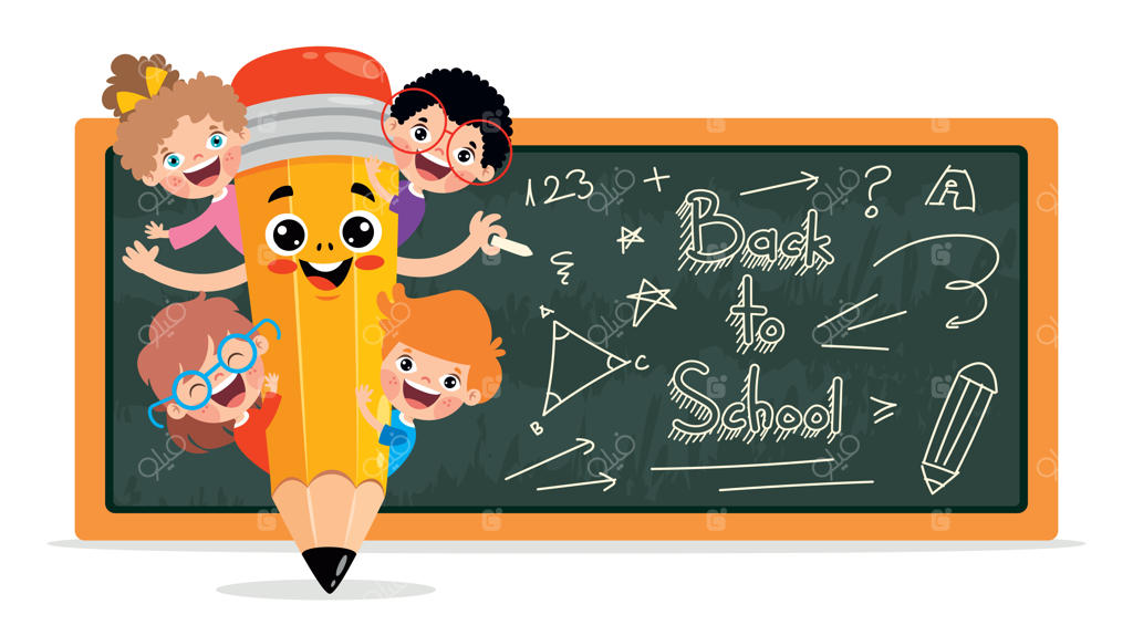 ژست کودکان با شخصیت مدادی