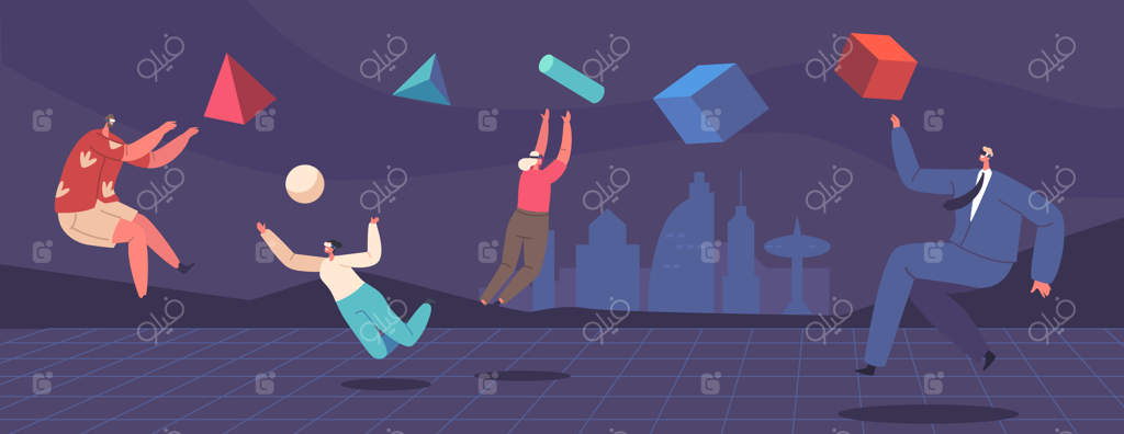 فناوری دیجیتال متاورس: مفهوم واقعیت افزوده و استفاده از عینک‌های VR متصل به واقعیت مجازی