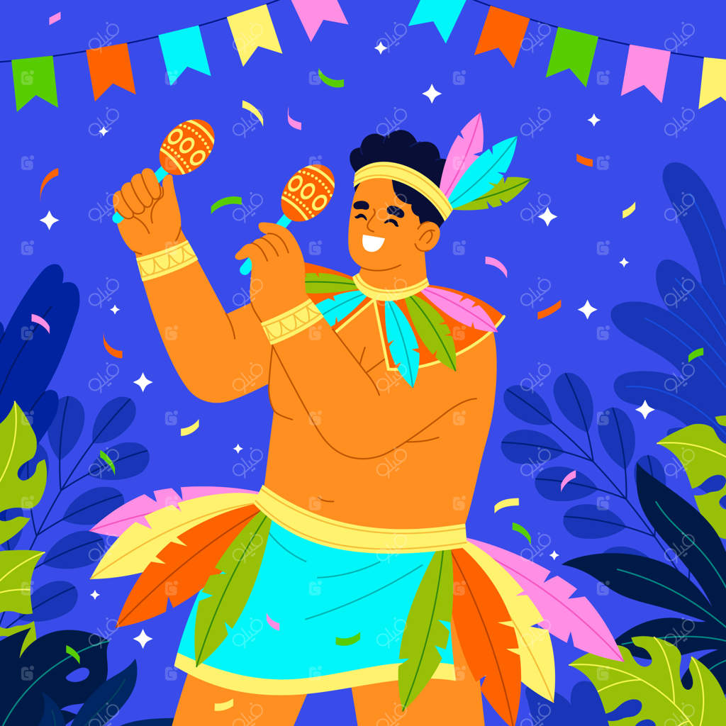 تصویرسازی دستی کارناوال