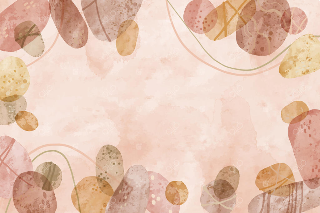 پس‌زمینه آبرنگی سفالی