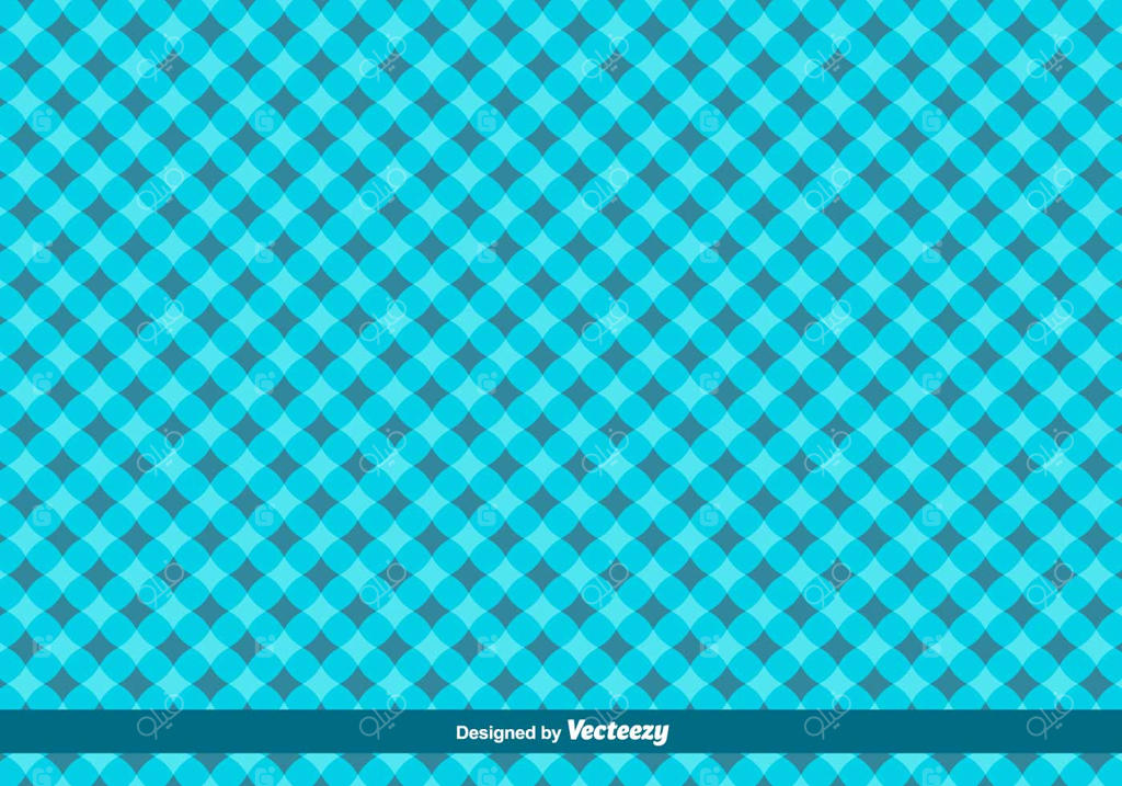 پترن هندسی آبی وکتوری