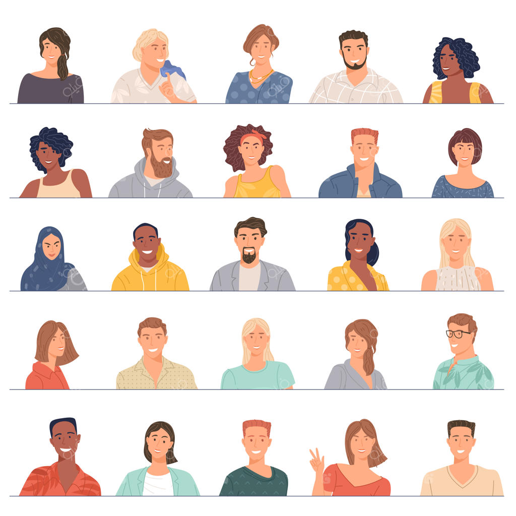 آواتار تیم تجاری متنوع