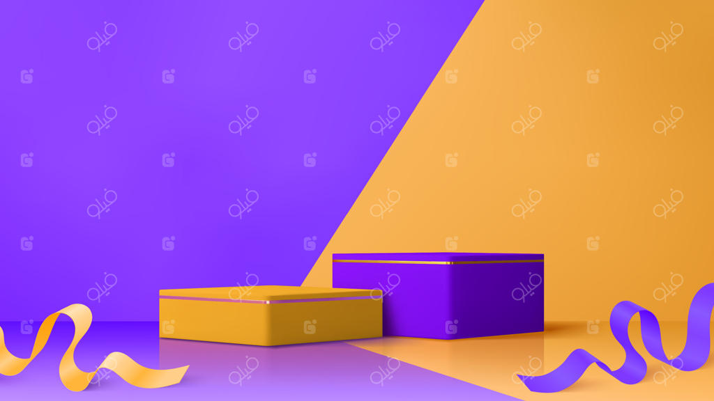 جعبه‌های کادویی رنگارنگ