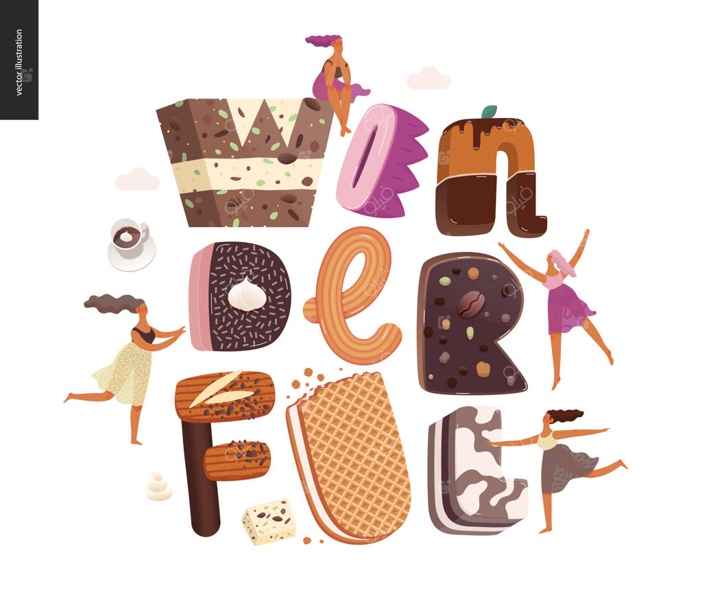 فونت وسوسه‌انگیز دسر