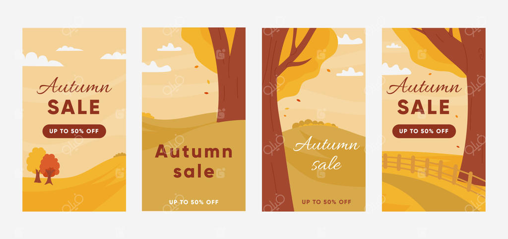 حراج هیجان‌انگیز پاییزه با تخفیف‌های تا ۵۰ درصد! Pro Vector