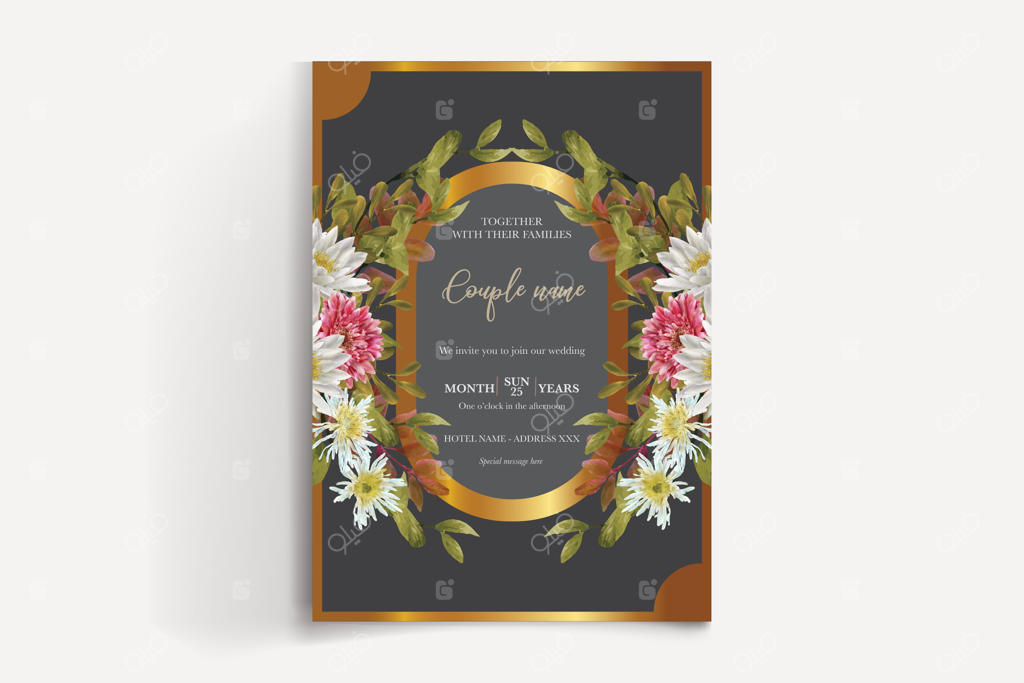 قالب‌های دعوتنامه عروسی