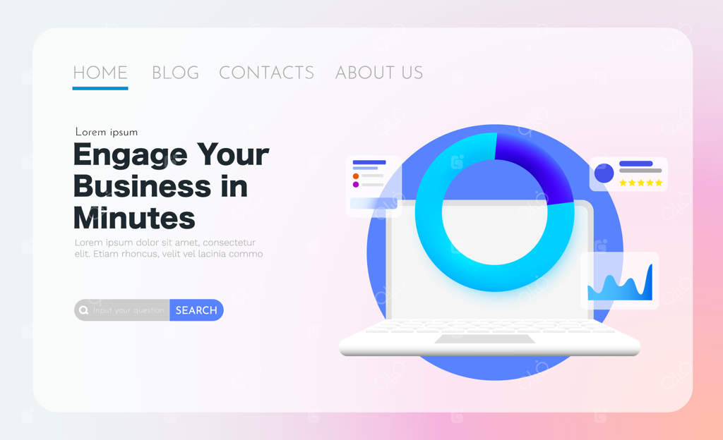 محیط کار: مفهوم تجزیه و تحلیل رندر کسب‌وکار و امور مالی