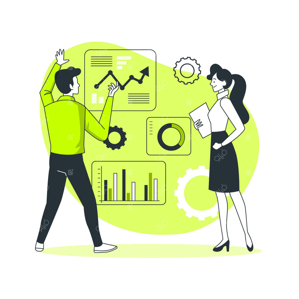 تصویرسازی مفهوم طرح کسب و کار