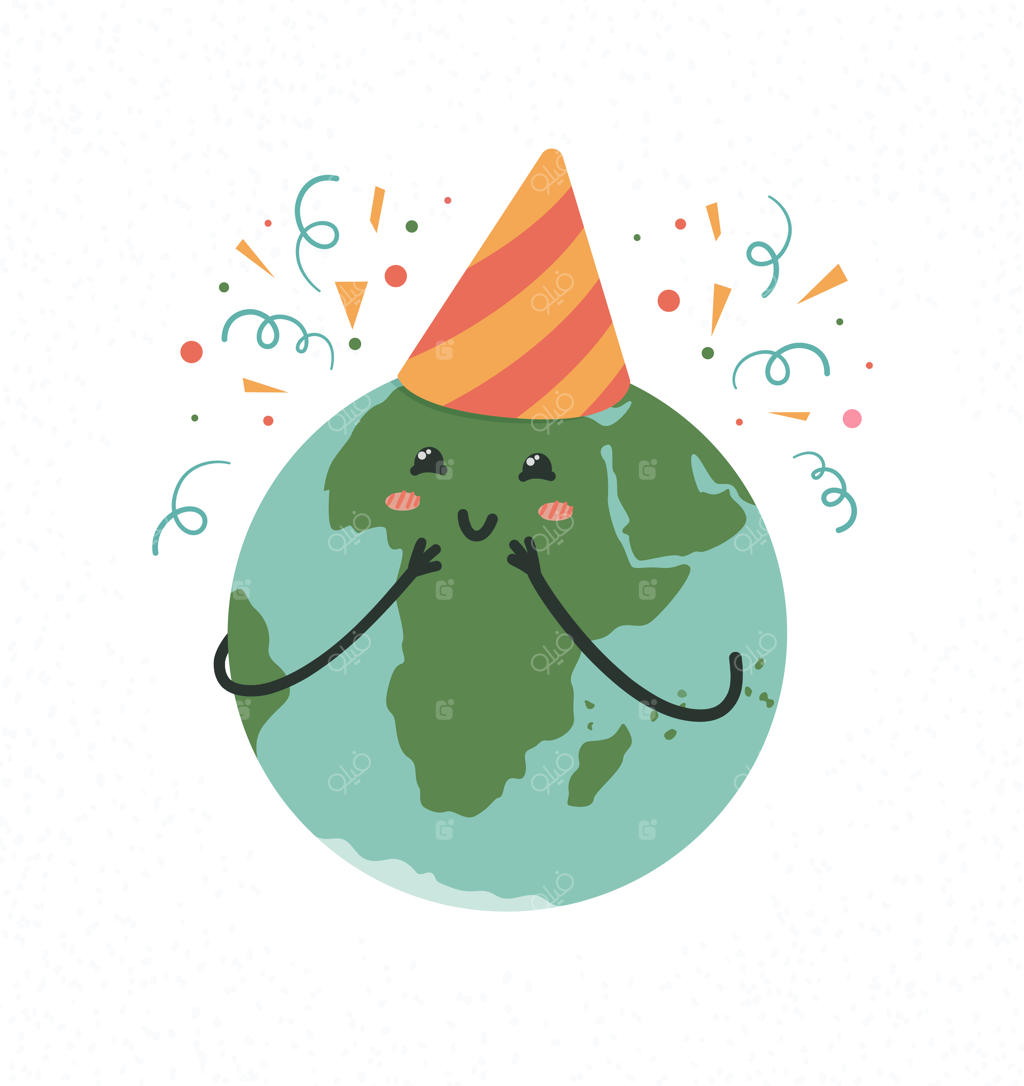 روز تولد زمین: تصویر جشنواره‌ای از زمین