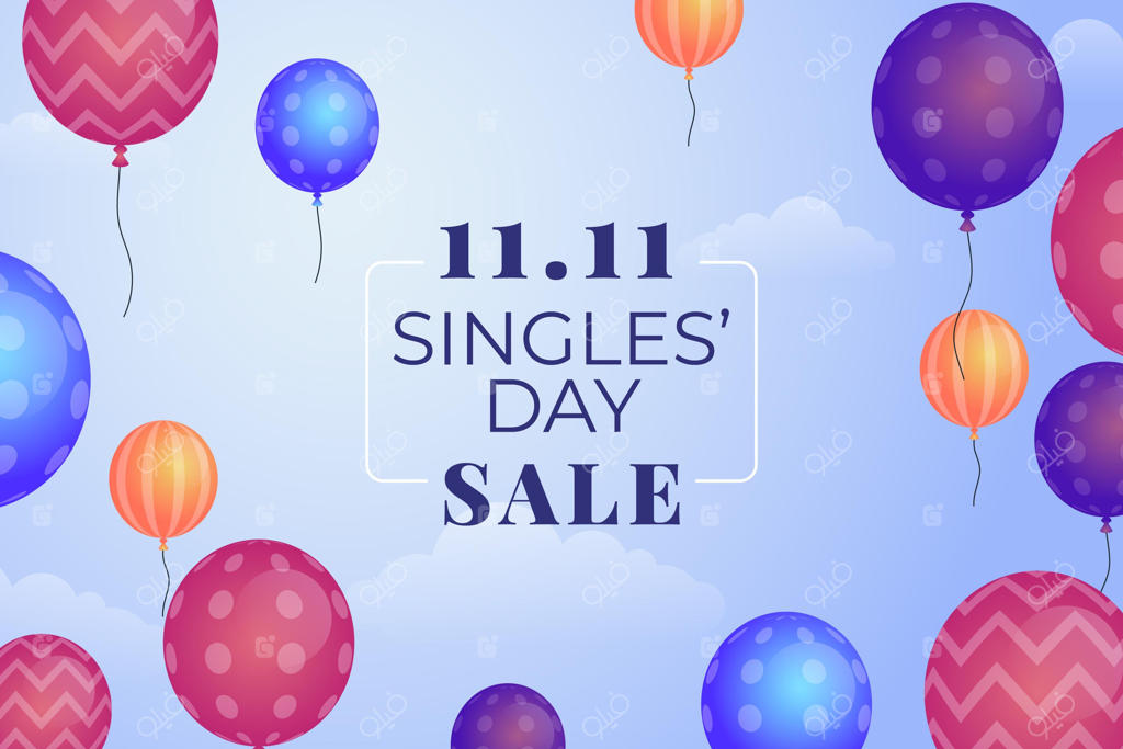 روز مجردها با بادکنک‌های واقعی‌نما