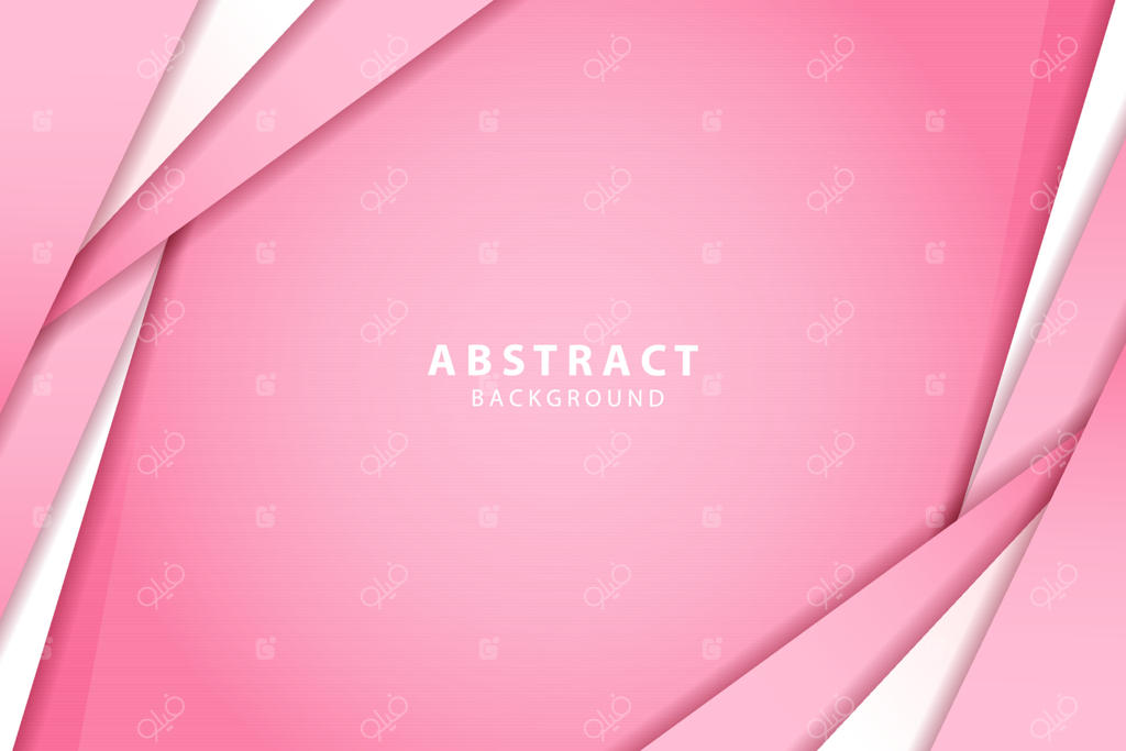 زمینه صورتی با قالب استایل برش کاغذی