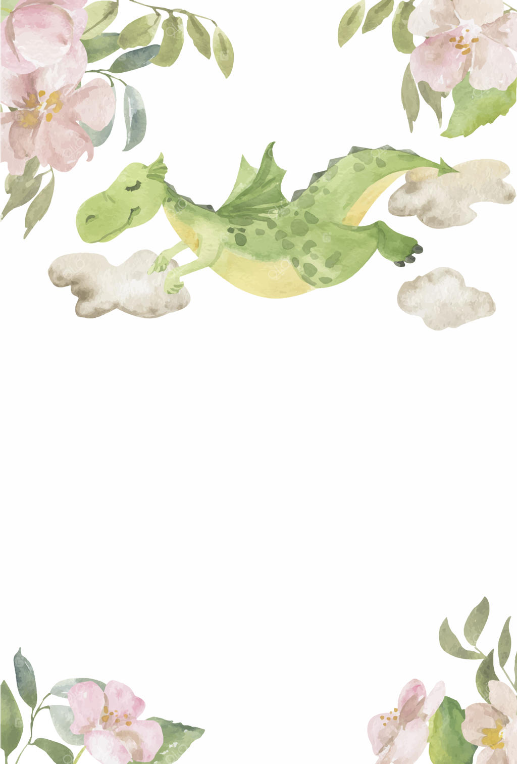 قالب دعوت‌نامه تولد