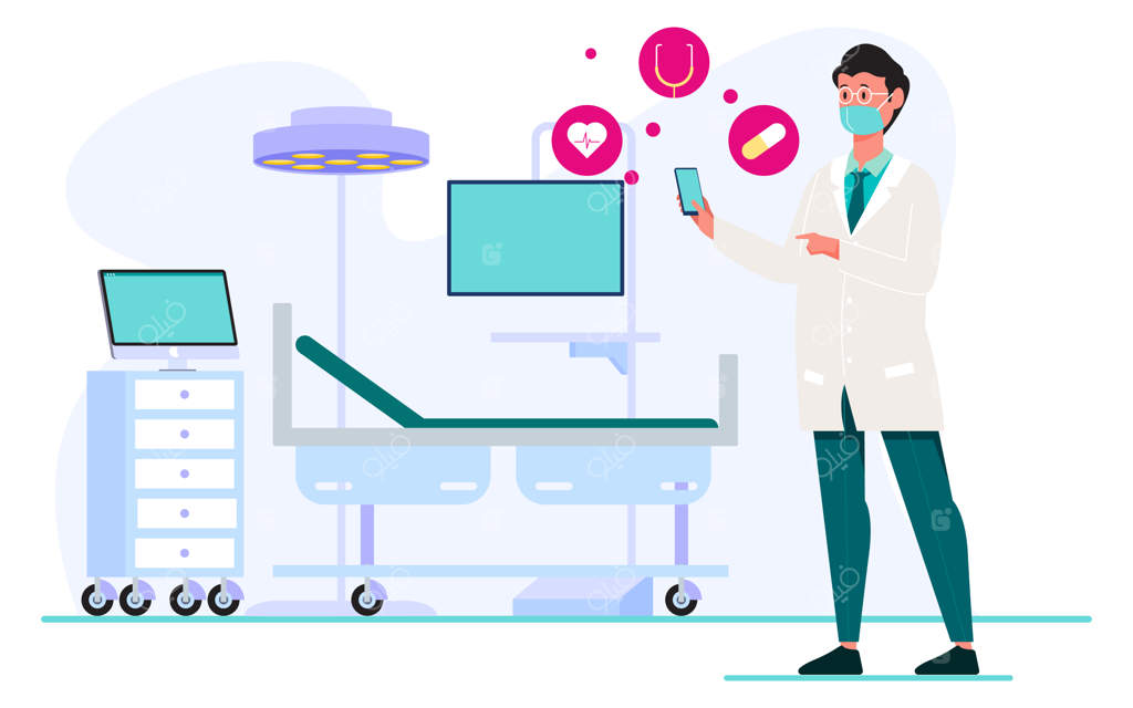 تصویرسازی کمک پزشکی آنلاین