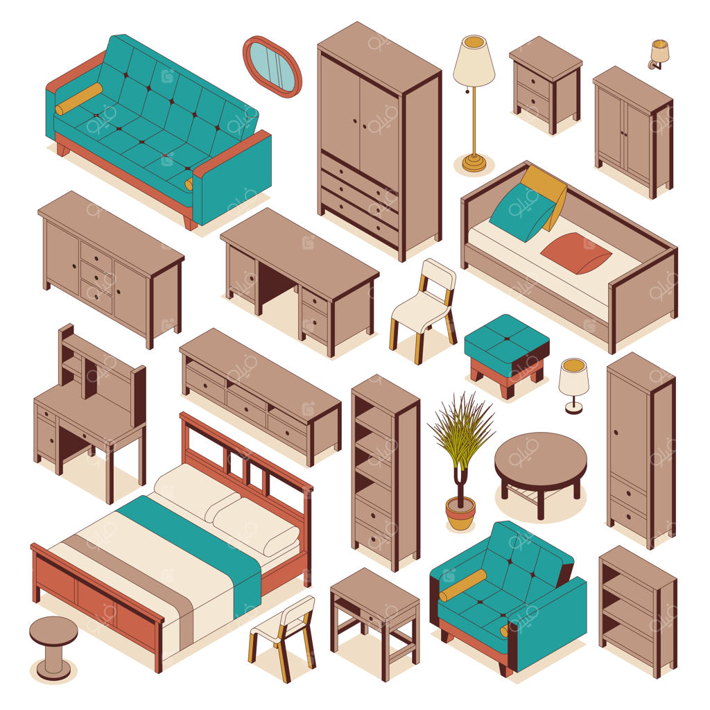 ست مبلمان خانگی برای دکوراسیون داخلی