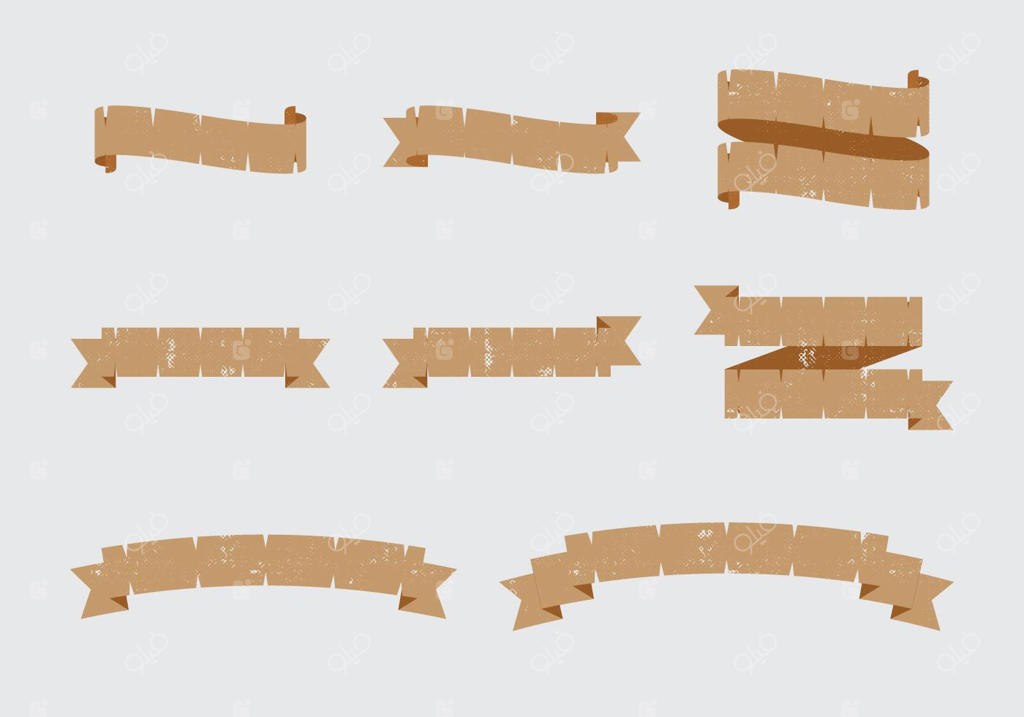 روبانی قدیمی و نشان‌ها
