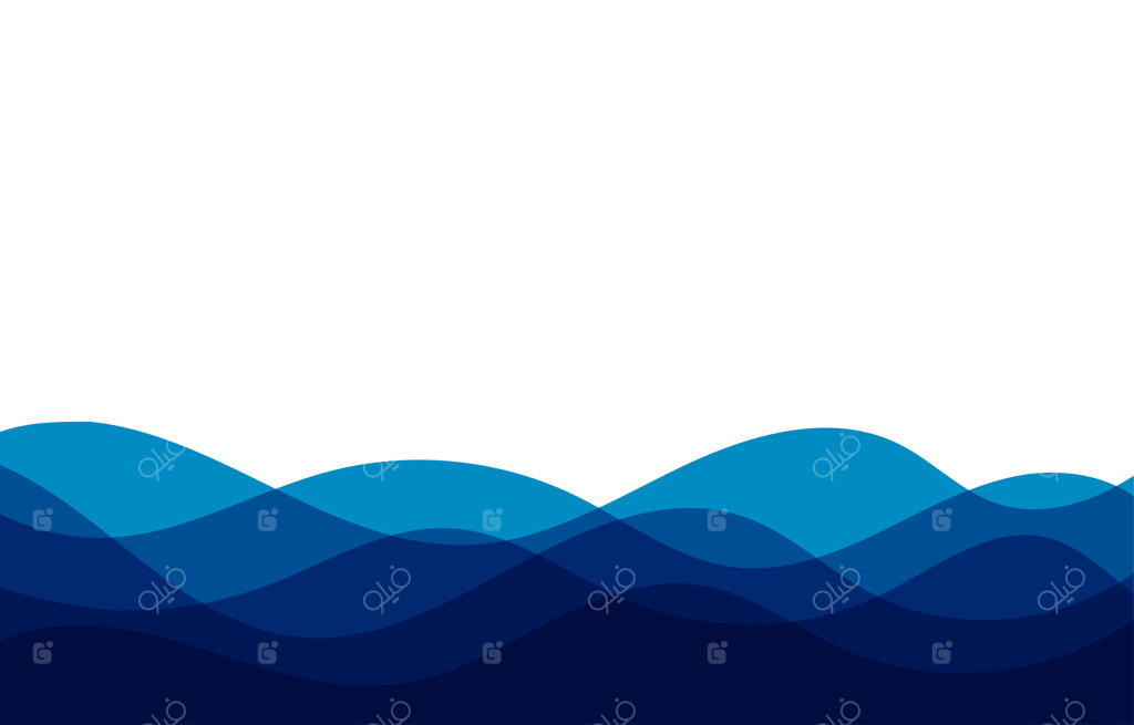 پس‌زمینه انتزاعی موج شفاف و ظریف