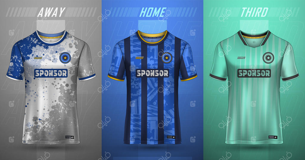 مجموعه برتر لباس‌های فوتبالی