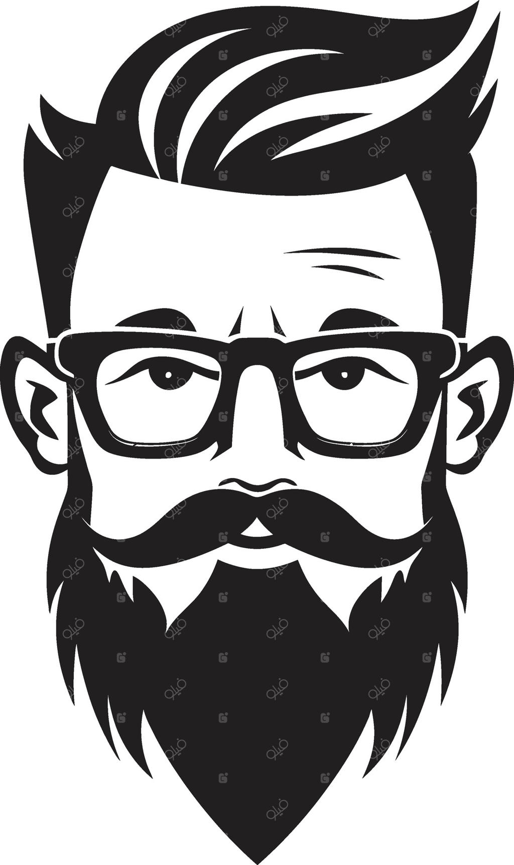 آثار دستی با سبک هیپستر: هنر خطی تک‌رنگ از اسبی باشکوه