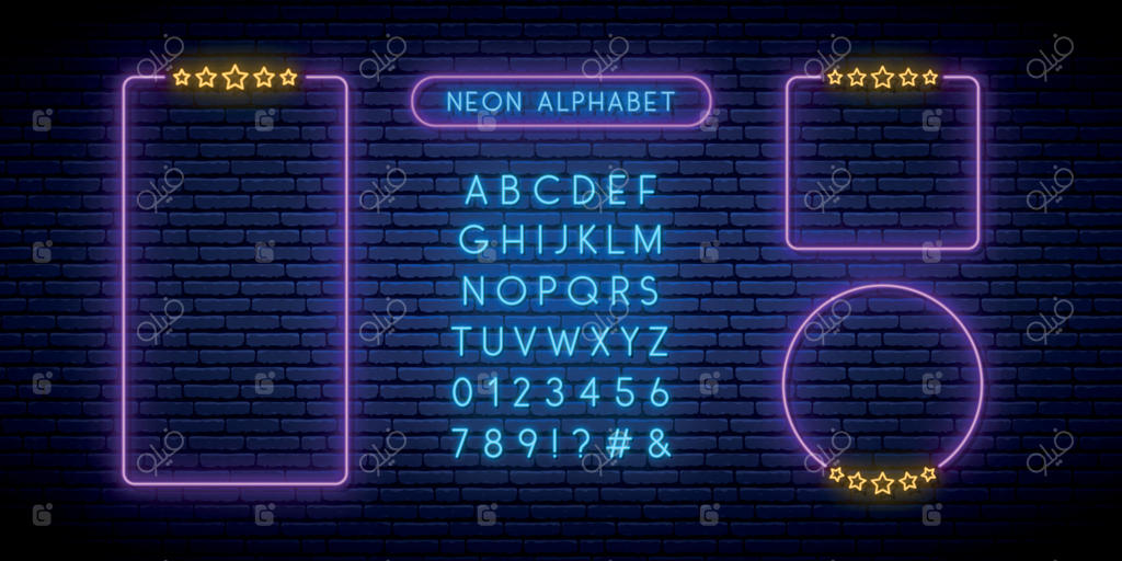 تابلو نئونی امتیازدهی