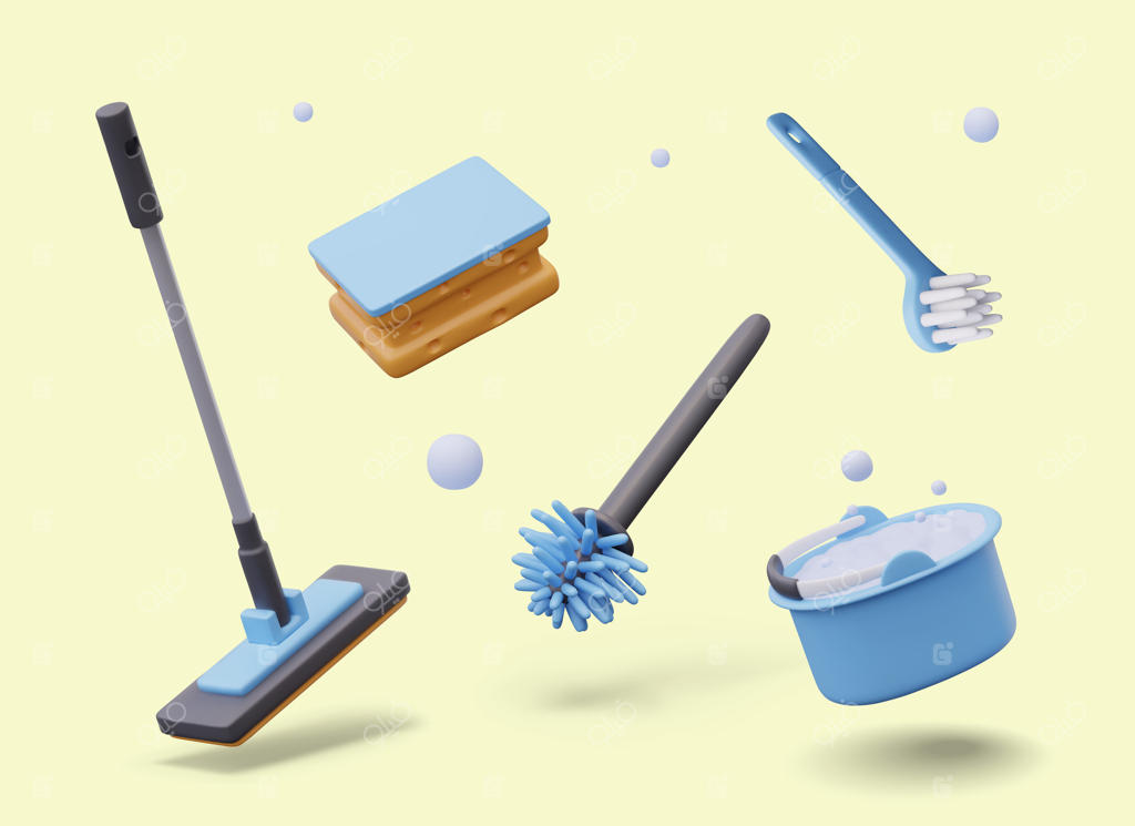 ابزارهای ضروری نظافت برای