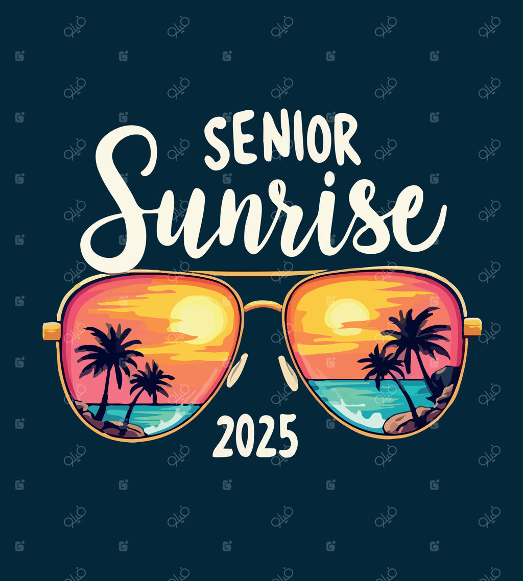 طرح تیشرت با تصویر عینک آفتابی