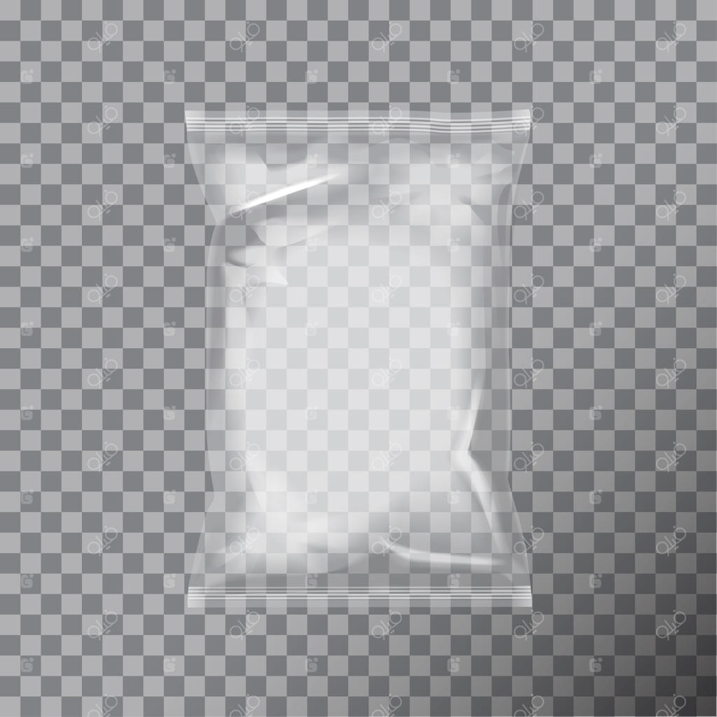 بسته‌بندی کیسه‌ای شفاف برای مواد غذایی، تنقلات، قهوه، کاکائو، شیرینی، کراکر، آجیل و چیپس