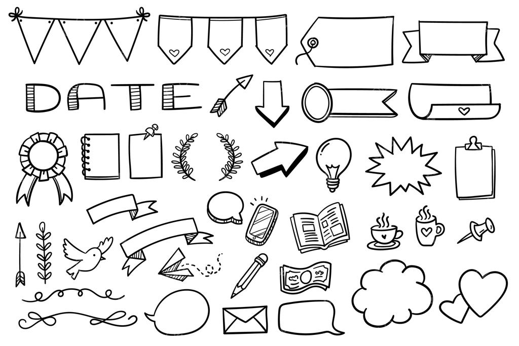 مجموعه‌ای از عناصر مختلف بولت ژورنال