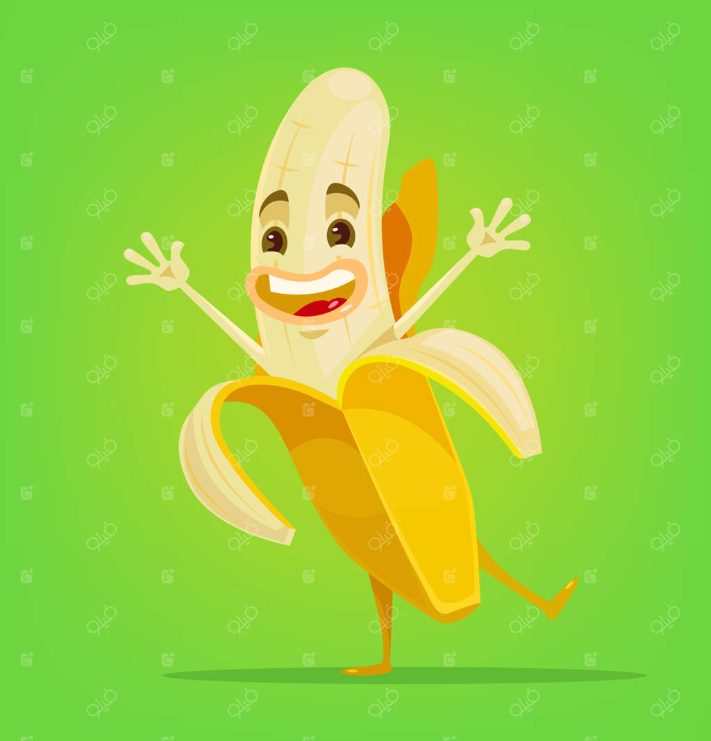 شخصیت موز خوشحال