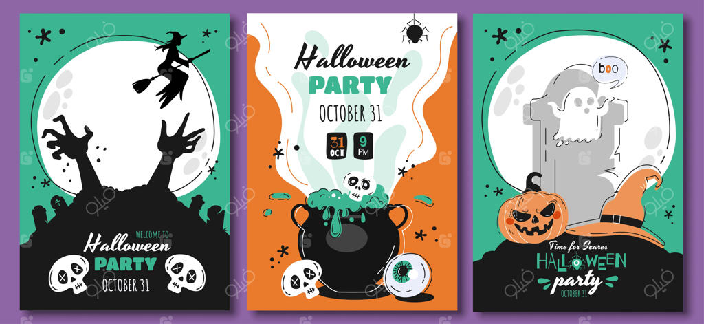 دعوت‌نامه به جشن هالووین