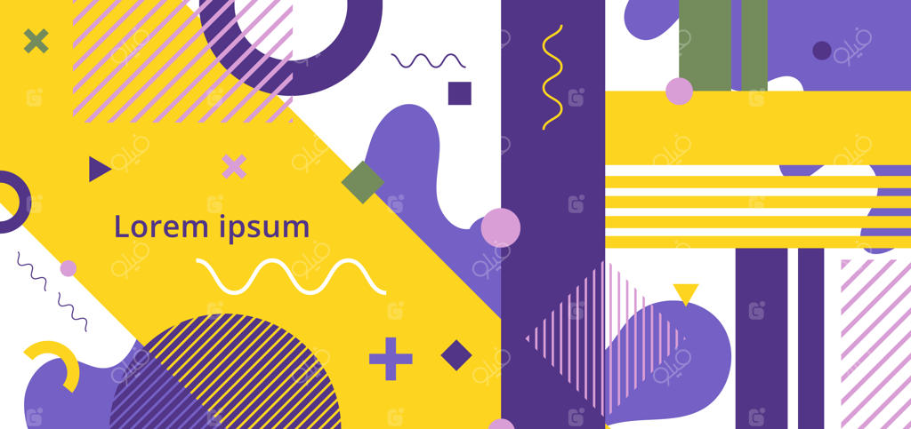 الگوی هندسی انتزاعی به سبک ممفیس