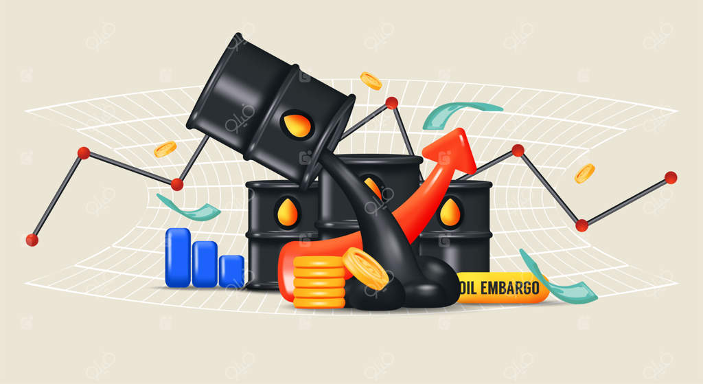 اقتصاد جهانی: قیمت‌های نفت، شاخص‌های بازار بورس و سرمایه‌گذاری خلاقانه - طراحی سه‌بعدی واقعی در یک نگاه