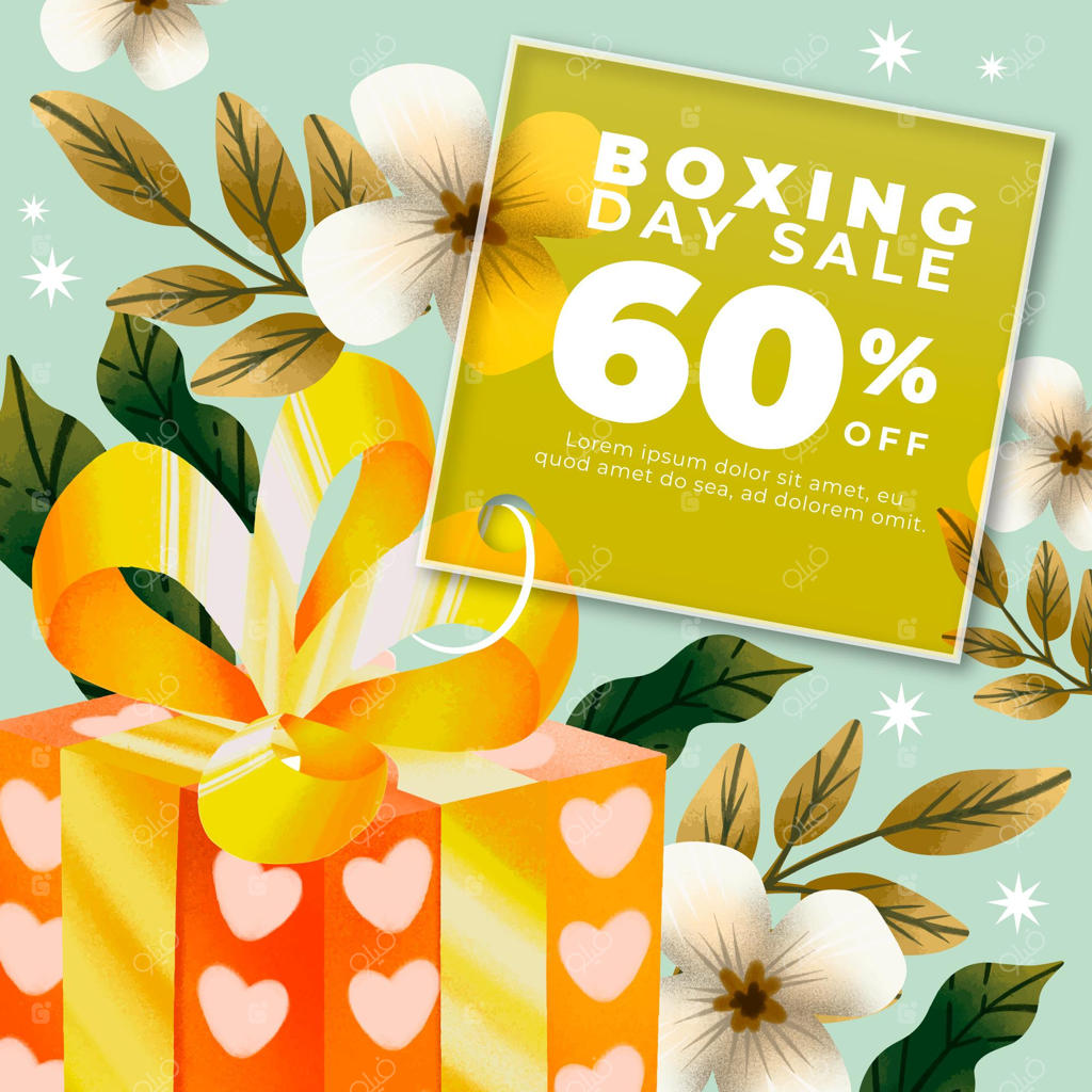 فروش ویژه روز باکسینگ آبرنگی