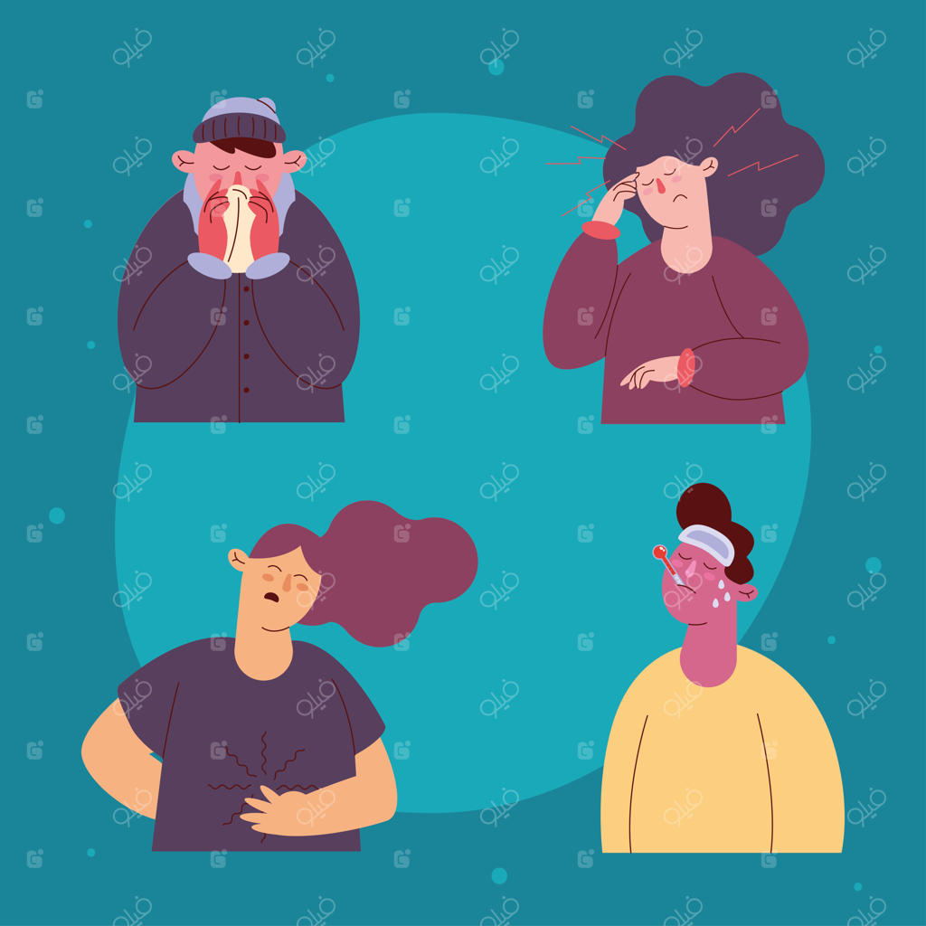 چهار نفر بیمار