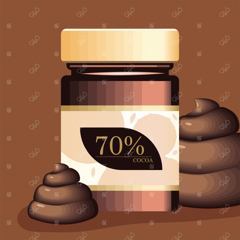 کرم شکلاتی قابل پخش