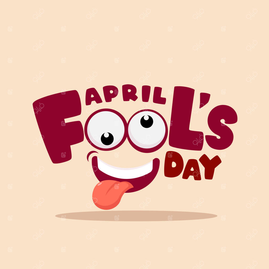 تصویرسازی وکتور پوستر و بنر روز دروغ اول آوریل