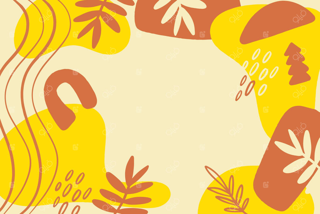 پس‌زمینه انتزاعی با طراحی دستی