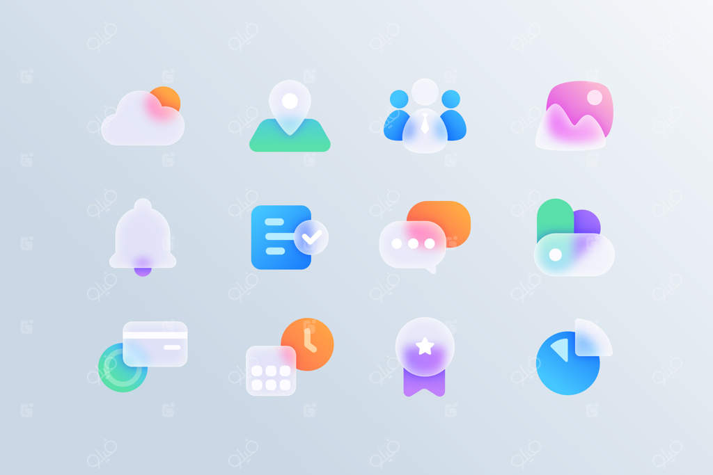 عناصر شیشه‌ای واقع‌گرایانه