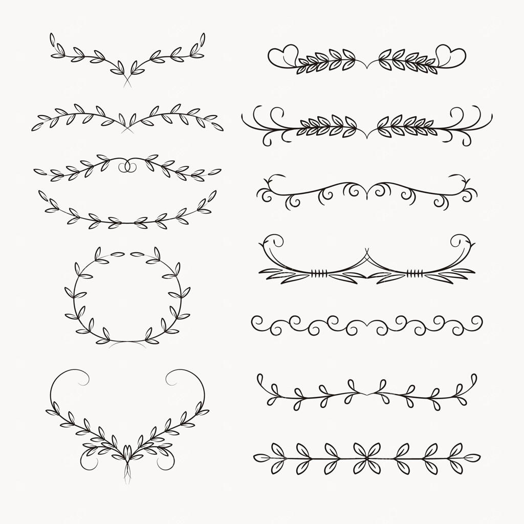 مجموعه جداکننده‌های تزئینی