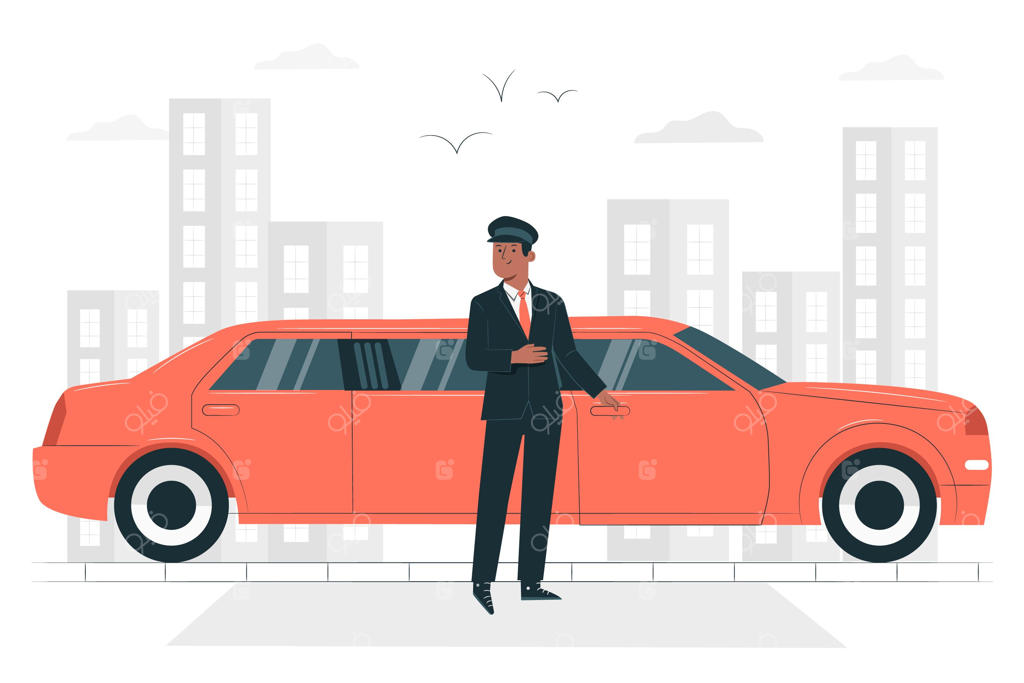 تصویر مفهومی لیموزین