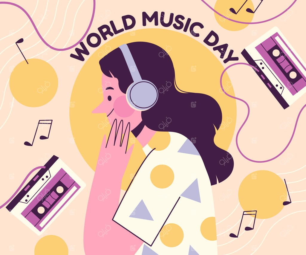 تصویرسازی روز جهانی موسیقی فراگیر