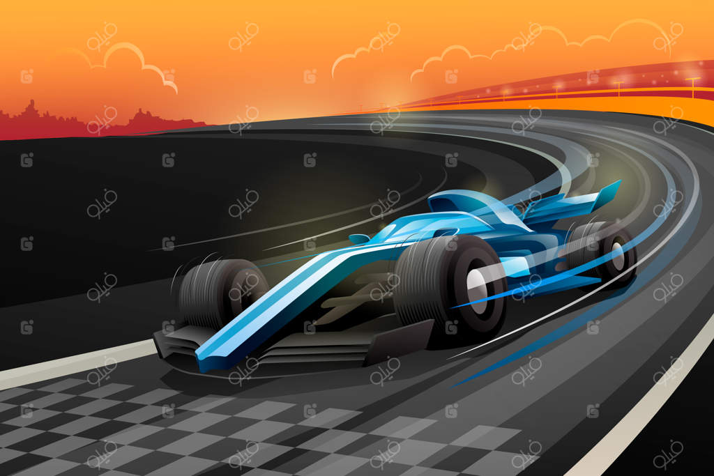 تصویرسازی مسابقه‌دهنده سریع