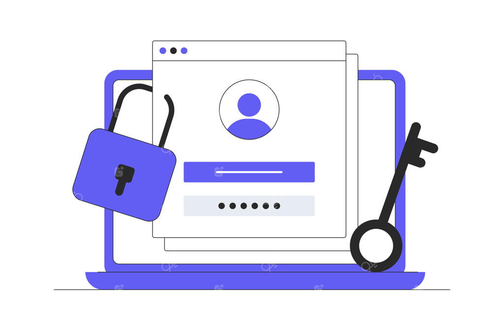 احراز هویت آنلاین و رمز عبور قوی برای امنیت سایبری و حفاظت و ایمنی بالا هنگام ورود