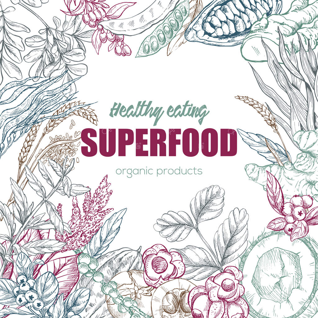 غذای فوق‌العاده، طراحی قاب هنری واقع‌گرایانه