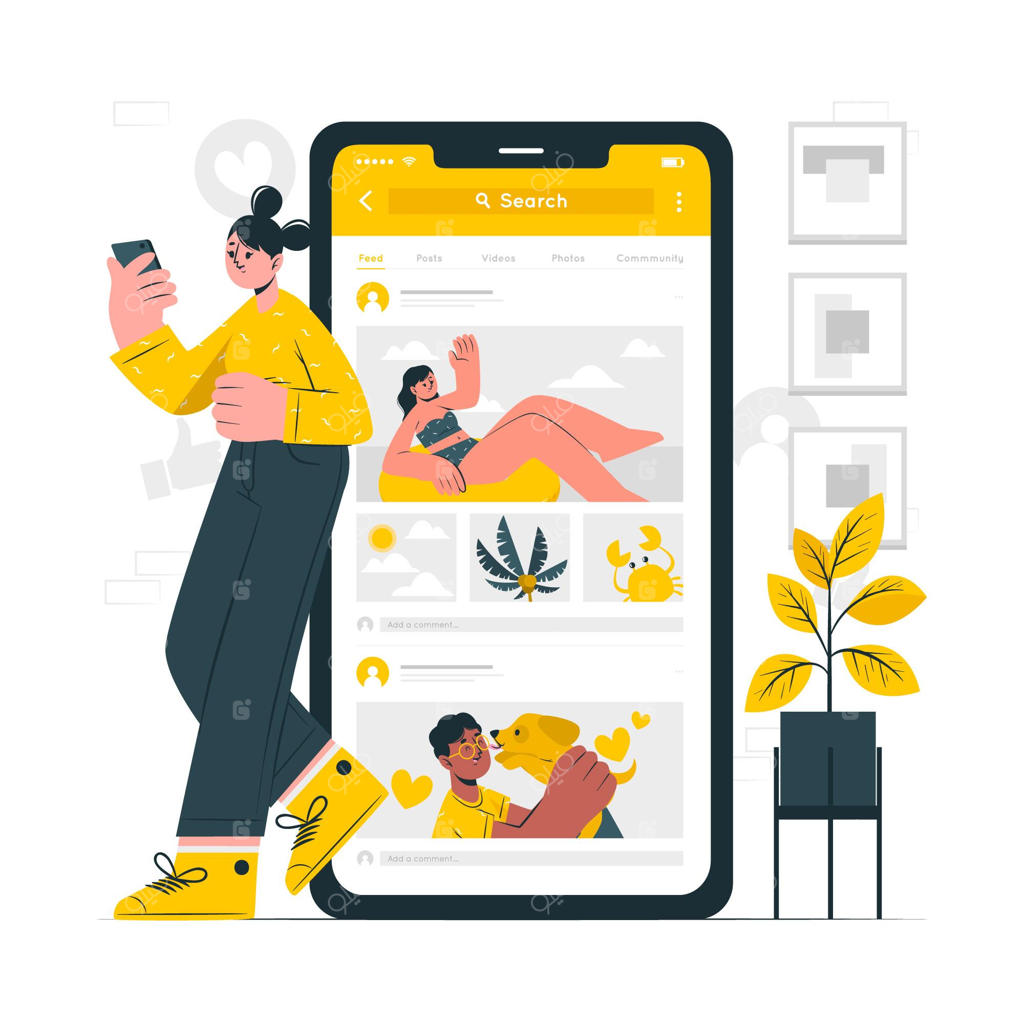 تصویرسازی مفهوم فید