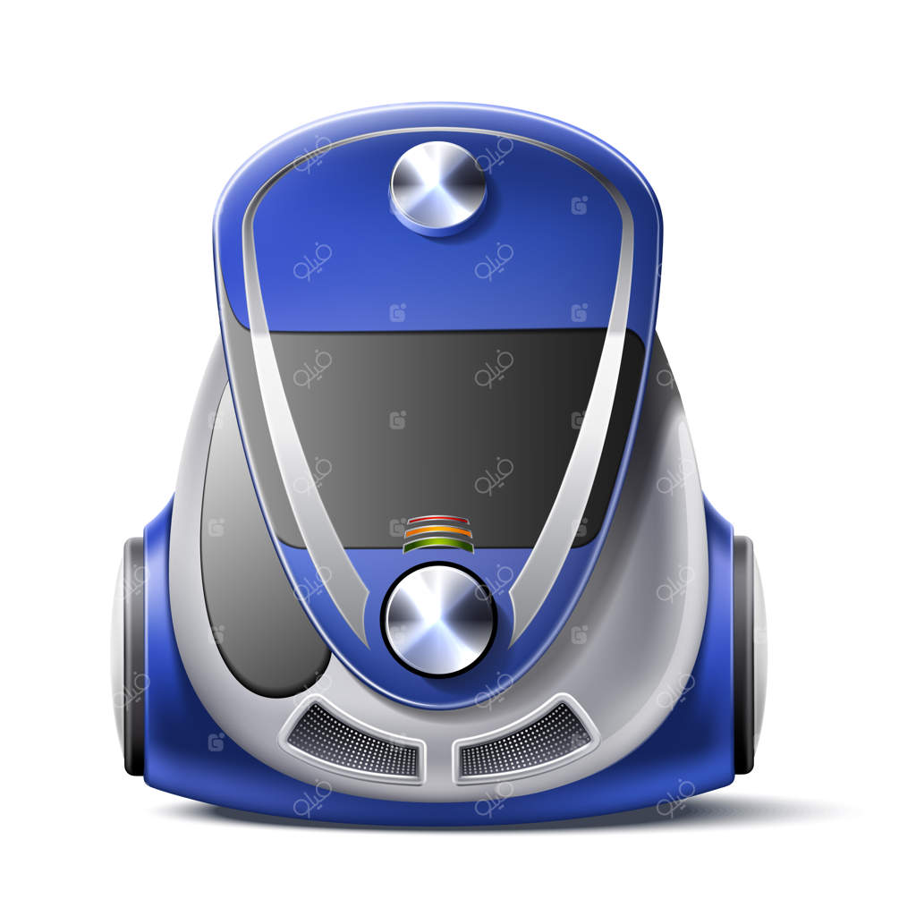 آیکون سه‌بعدی واقع‌گرایانه جاروبرقی