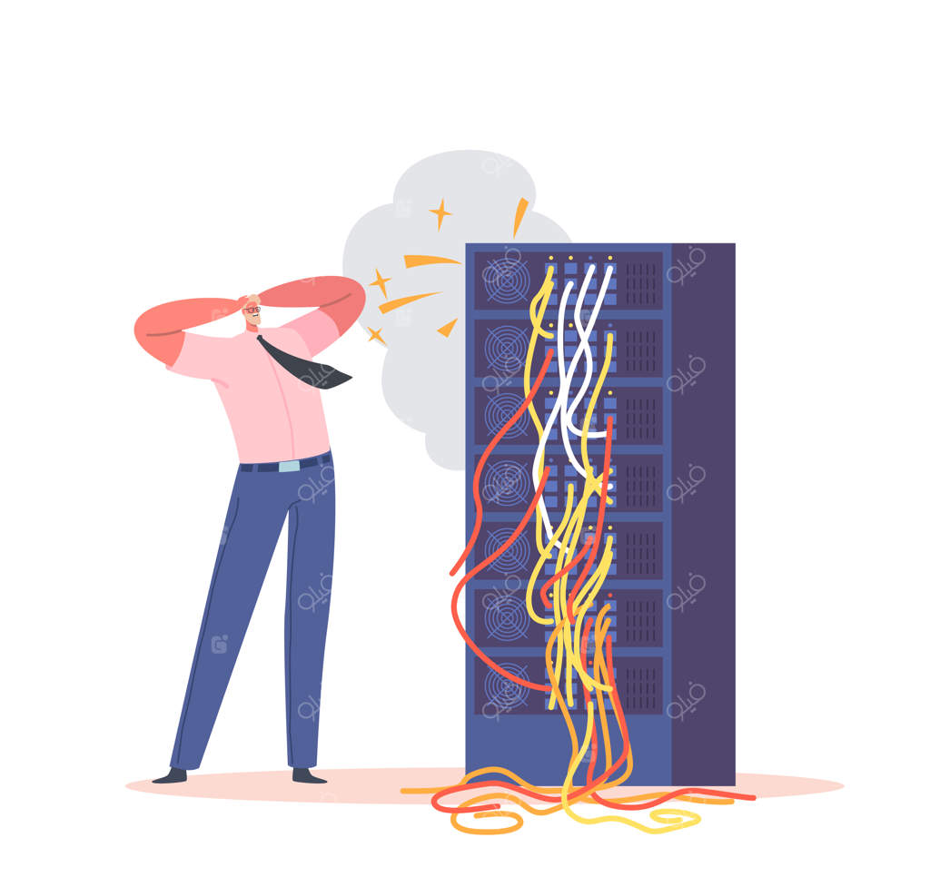 مدیر سیستم یا سیس ادمین: نگهداری سرورها و مدیریت شبکه‌ها در برابر مشکلات اتصال